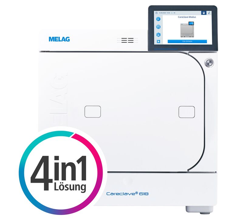 Validierung des Melag Careclave 618 nach DIN EN 13060 und  DIN EN ISO 15883